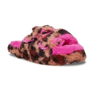 Steve Madden Faux Fur Slides M (1/2)